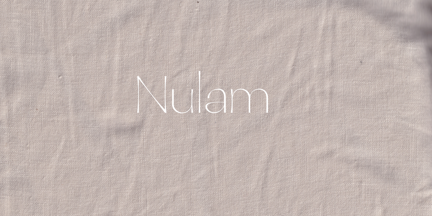 Шрифт Nulram